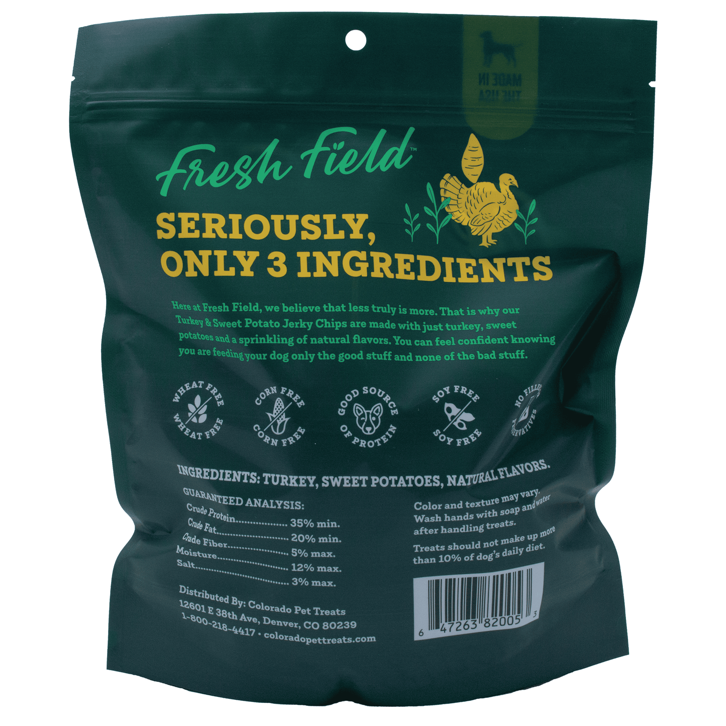 Fresh Field Turkey & Sweet Potato Bundle With K-9 Kayak Toy