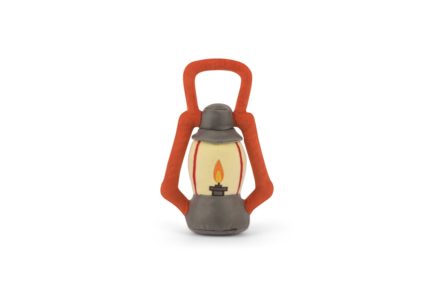 A photo of the toy in the Pack Leader Lantern Toy in the Pack Leader Lantern Toy and 14 Oz Fresh Fields Pork and Apple Jerky Chips Bundle. This bundle is from Fresh Fields by Colorado Pet Treats and P.L.A.Y.