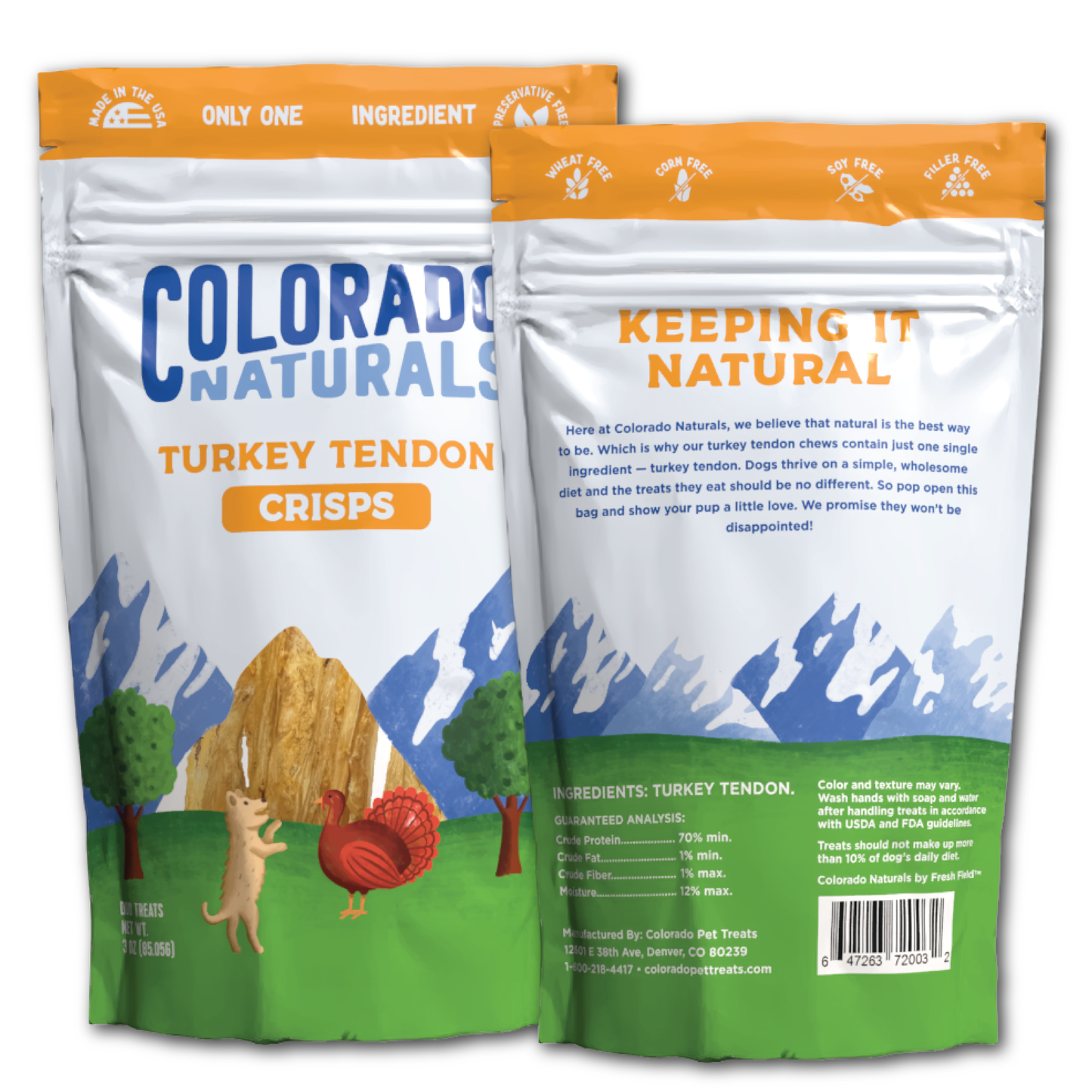 Colorado Naturals Turkey Tendon Chews