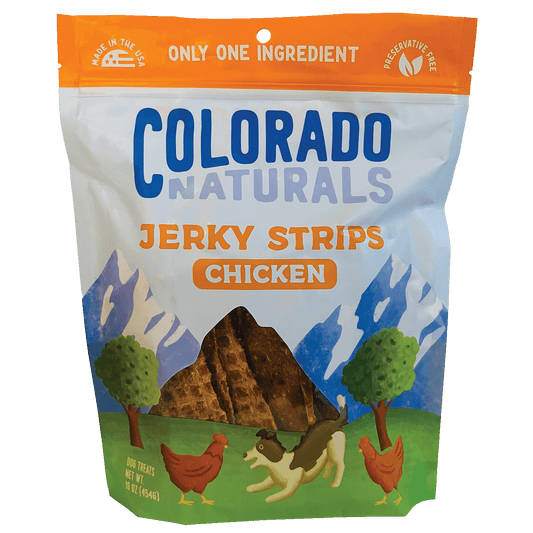 Colorado Naturals Chicken Jerky Strip Dog Treats