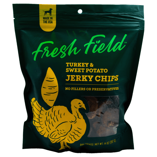 Fresh Field Turkey & Sweet Potato Jerky Chips Dog Treats